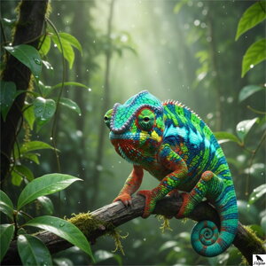 Leopárdkaméleon (Furcifer pardalis)