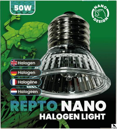 REPTO NANO HALOGEN LIGHT 50 WATT