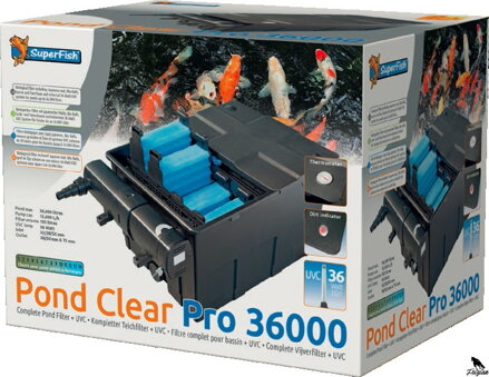 SuperFish Pond Clear Pro 36000 + 36w uv