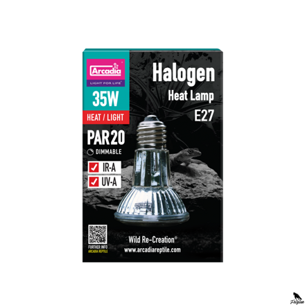Arcadia Reptile 35w Halogen Flood, 240v E27