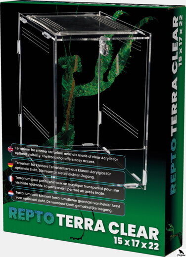 REPTO TERRA CLEAR 15 X 16,5 X 21,5 CM