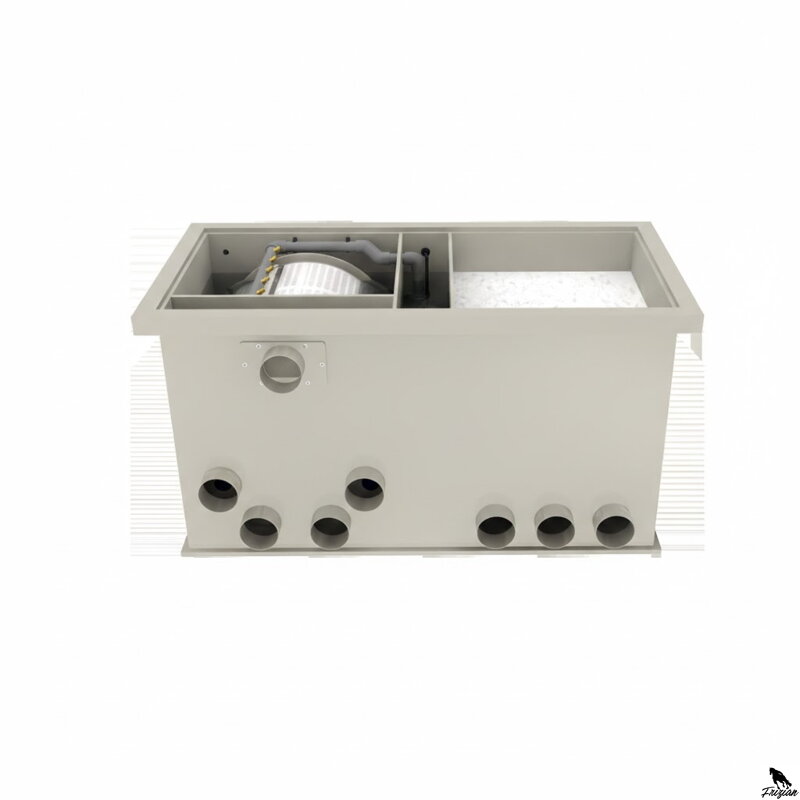 C-Drum 50XL LOW dobszűrő + 2x UVC40w