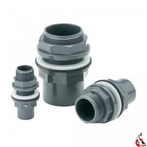 PVC SF menetes tartály csatlakozó profi 125 x 110 x 110