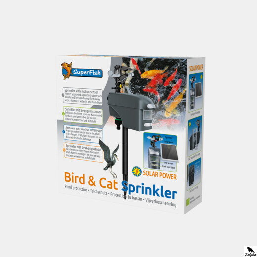 Bird & Cat sprinkler solar