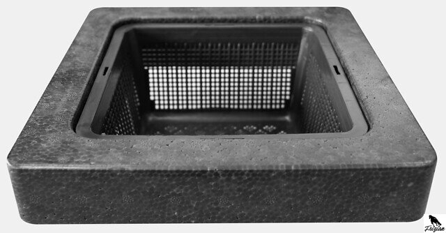 Úszó virágcserép 25 cm