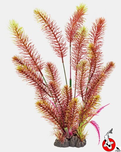 ART RASTLINA 40CM MYRIPHYLLUM ČERVENÁ