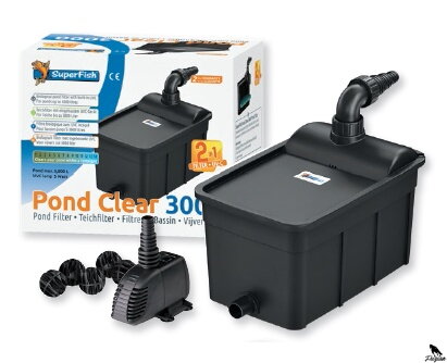 SF PONDCLEAR KIT 3000 - UVC 5W- pump 1000L/H