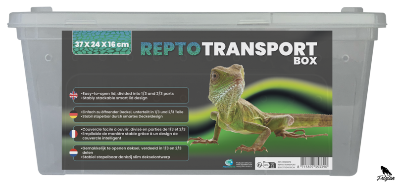 REPTO TRANSPORT BOX 37 X 24 X 16CM