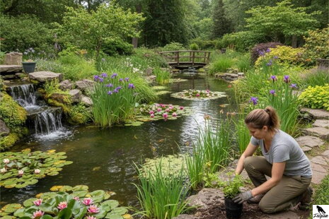 Substráty, hnojivá a kvetináče do záhradného jazierka