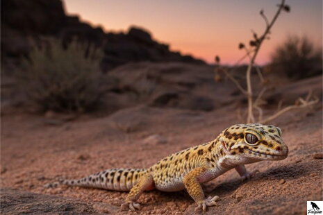 Gekončík nočný (Eublepharis macularius)